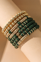 Noor Layered Beaded Bracelet Set