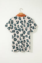 Madelynn Collared Short Sleeve Blouse