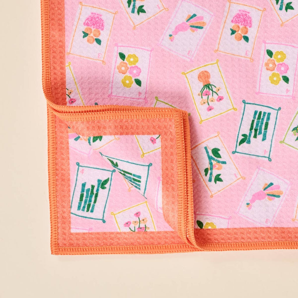 Mahjong Waffle Tea Towel – It's Mahj Time