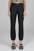 Super High Rise Jogger in Black