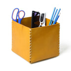 Multi Utility Leather Storage Box