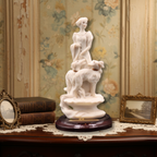 Giuseppe Armani Lady with Two Borzoi Dogs - LADYBIRD LAUGH