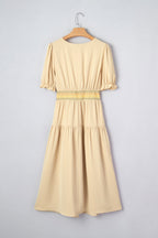 Annie Short Sleeve Midi Dress