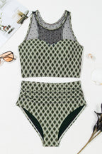 Sasha Patchwork High Waisted Bikini