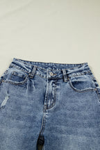 Elia Cuffed Straight Loose Jeans
