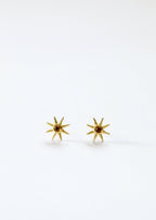 18K Gold Vermeil + Baltic Sea Amber || Sunshine Earrings 