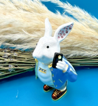 Cell phone Busy Bunny - Keren Kopal - Austrian Crystals