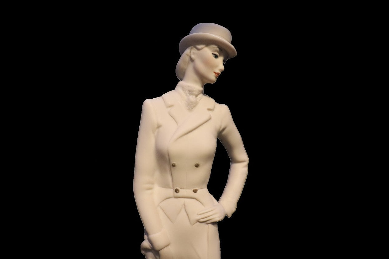 Giuseppe Armani Lady Rider 1987 Florence Italy Figurine Porcelain Sculpture