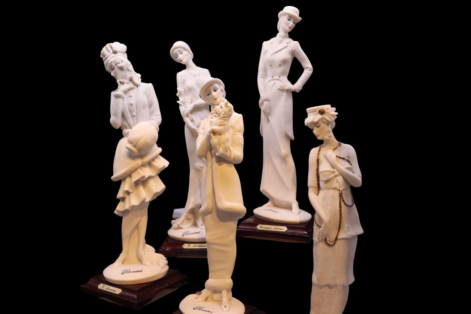 Giuseppe Armani Lady Rider 1987 Florence Italy Figurine Porcelain Sculpture