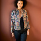 Retro, Artsy, Asian inspired, Embroidered and beaded blazer