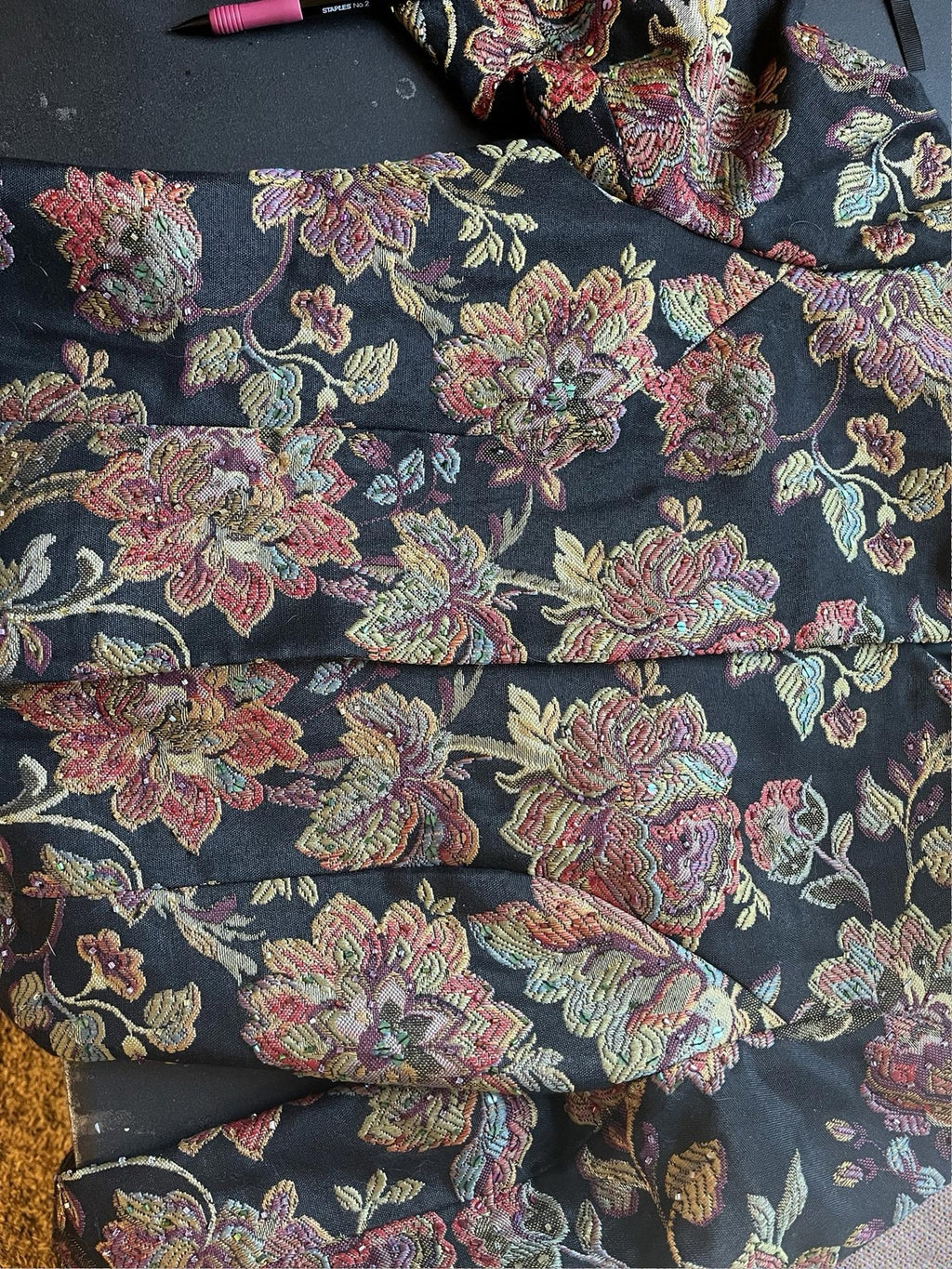 Retro, Artsy, Asian inspired, Embroidered and beaded blazer