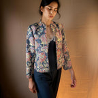 Retro, Artsy, Asian inspired, Embroidered and beaded blazer
