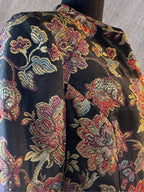 Retro, Artsy, Asian inspired, Embroidered and beaded blazer