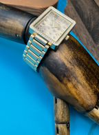 Lepoard faced bling watch - LADYBIRD LAUGH