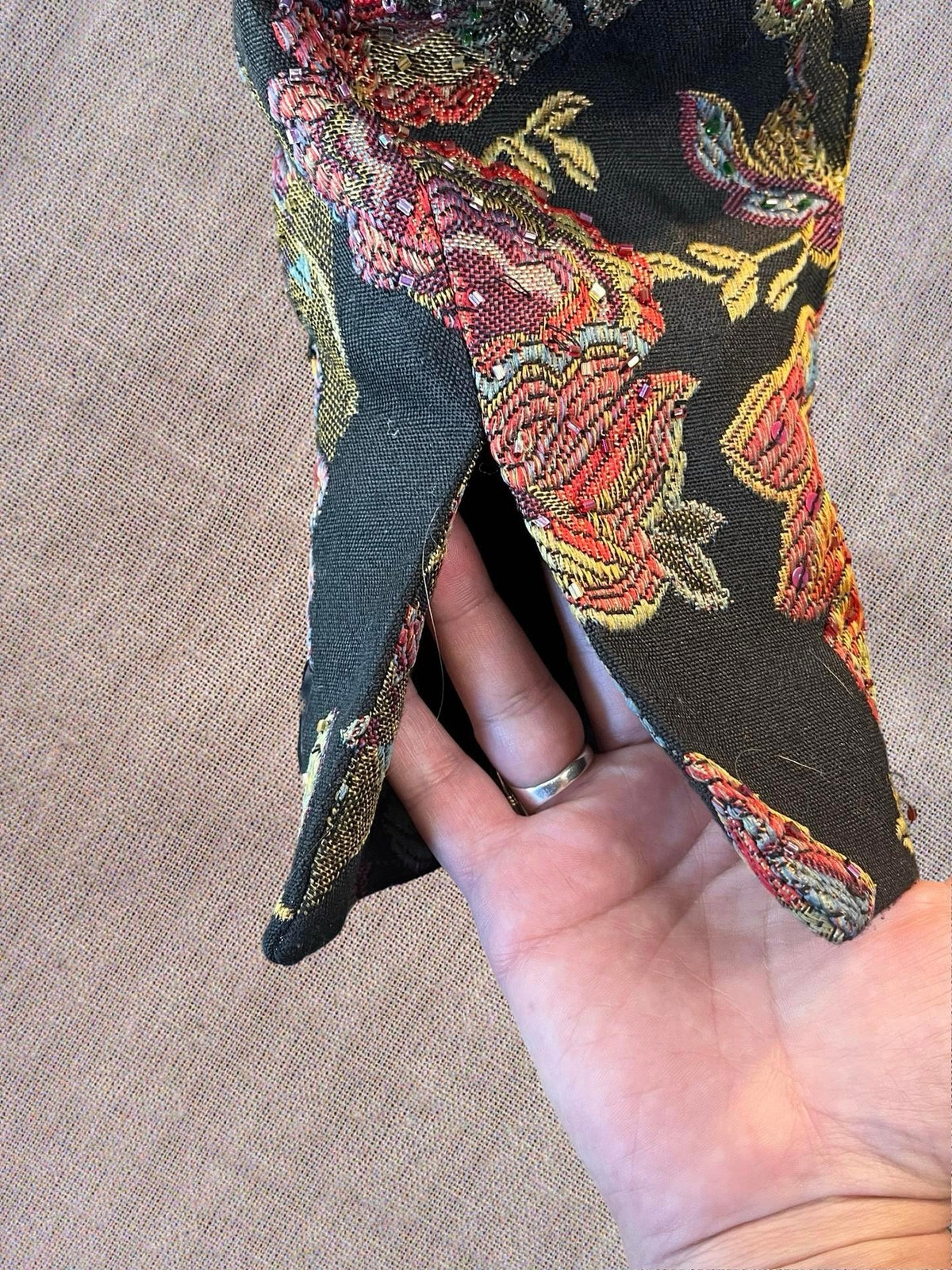 Retro, Artsy, Asian inspired, Embroidered and beaded blazer