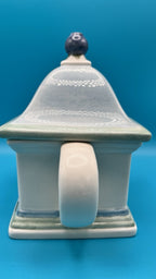 Kathy Hatch - Blueberry Birdhouse Tea Pot - LADYBIRD LAUGH