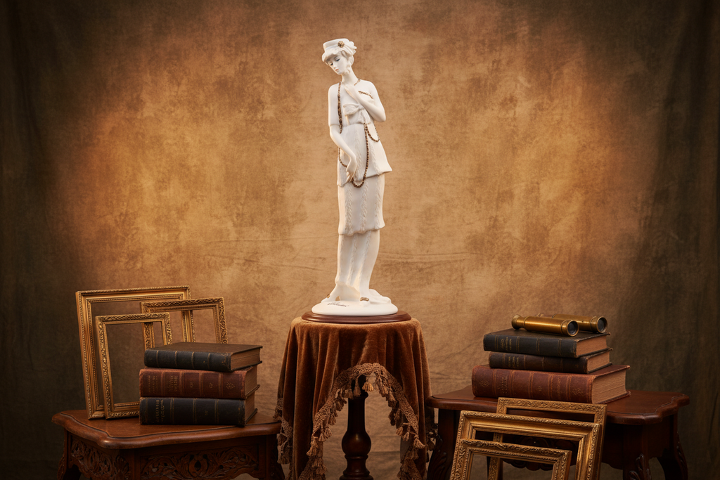 Giuseppe Armani 1987 Lady with Gold Necklace Figurine