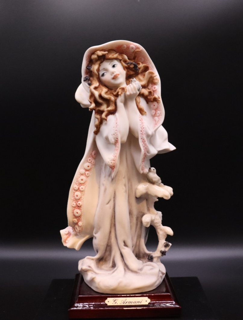 Giuseppe Armani Winter Figurine | Limited - LADYBIRD LAUGH