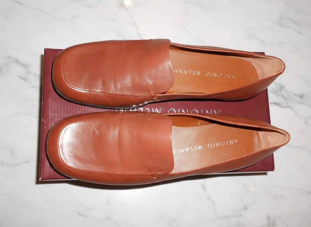 Antonio Milani size 8 women's brown flat - LADYBIRD LAUGH