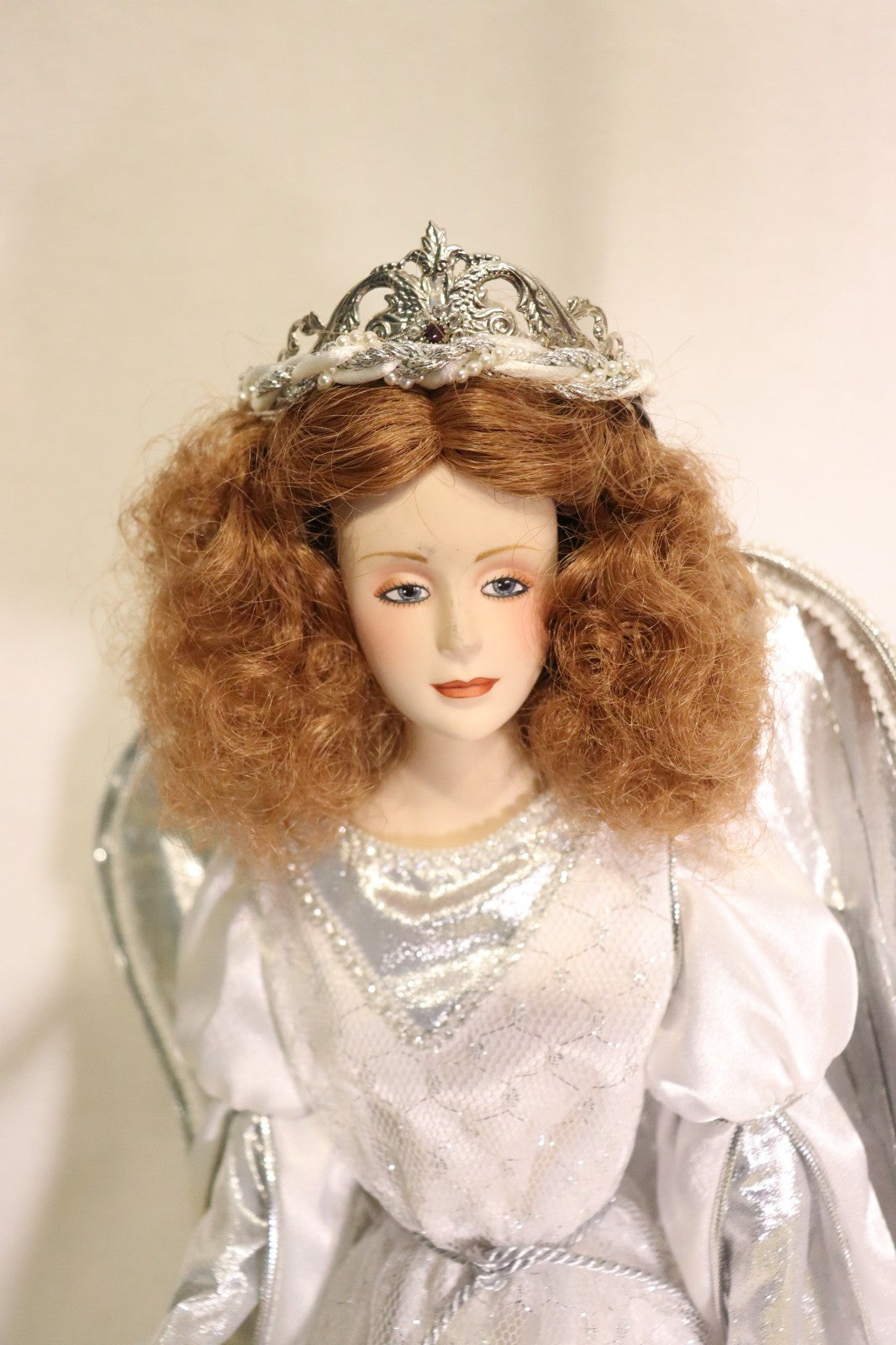 Franklin Mint Heirloom Doll "The Heralding Angel, 1988" - LADYBIRD LAUGH