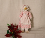 Vintage Silvestri's Mama duck Christmas ornament - LADYBIRD LAUGH