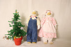 Vintage Silvestri's Mama duck Christmas ornament - LADYBIRD LAUGH