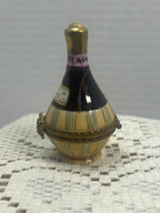 Limoges  "Chianti Liqueur Bottle" - LADYBIRD LAUGH