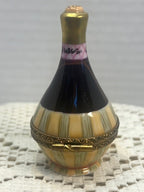 Limoges  "Chianti Liqueur Bottle" - LADYBIRD LAUGH