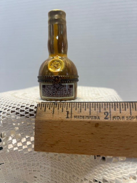 Limoges  "Long Neck Liqueur bottle" - Adorable - LADYBIRD LAUGH