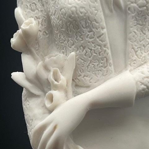 Giuseppe armani lady with flowers