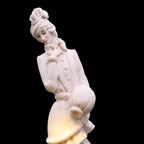 Giuseppe armani lady with muff sculpture