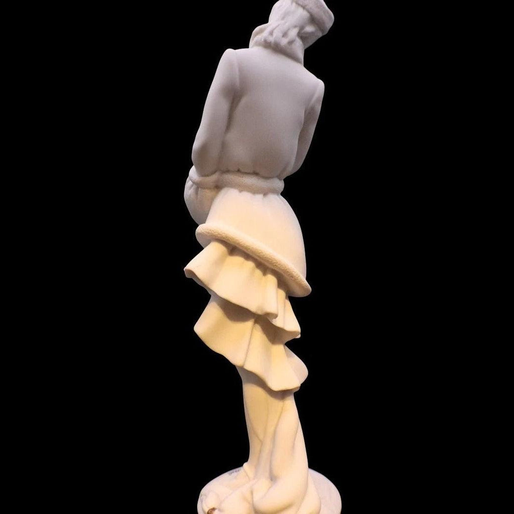 Giuseppe armani lady with muff sculpture
