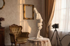 Giuseppe armani lady with muff sculpture