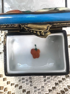 Sweet Limoges Blue Vegetable Cart - LADYBIRD LAUGH