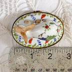 Limoges France Chamart Exclusive Rabbit Trinket Box with Fruit and Flowers – Peint Main
