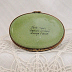 Limoges France Chamart Exclusive Rabbit Trinket Box with Fruit and Flowers – Peint Main