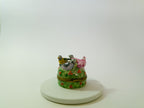 Limoges France Four Calling Birds Christmas Trinket Box Hand Painted