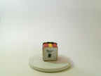 Limoges France Red & Gold Gift Box Trinket Box Hand Painted Porcelain