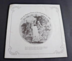 Léa la Femme Fleur Plate: Antique Limoges Porcelain, Hand Painted