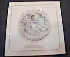 Limoges Porcelain Plate, Scarlet Crinoline Woman (1865 Vintage Hand-Painted)