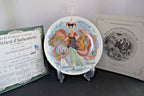 Art Nouveau Limoges Plate - Albertine by Paul Poiret, 1910