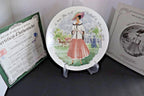 Sophie New Look Limoges Plate - Vintage 1947 Hand-Painted Porcelain