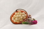Limoges France Peint Main Egg Basket Trinket Box Hand Painted Porcelain