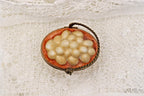 Limoges France Peint Main Egg Basket Trinket Box Hand Painted Porcelain