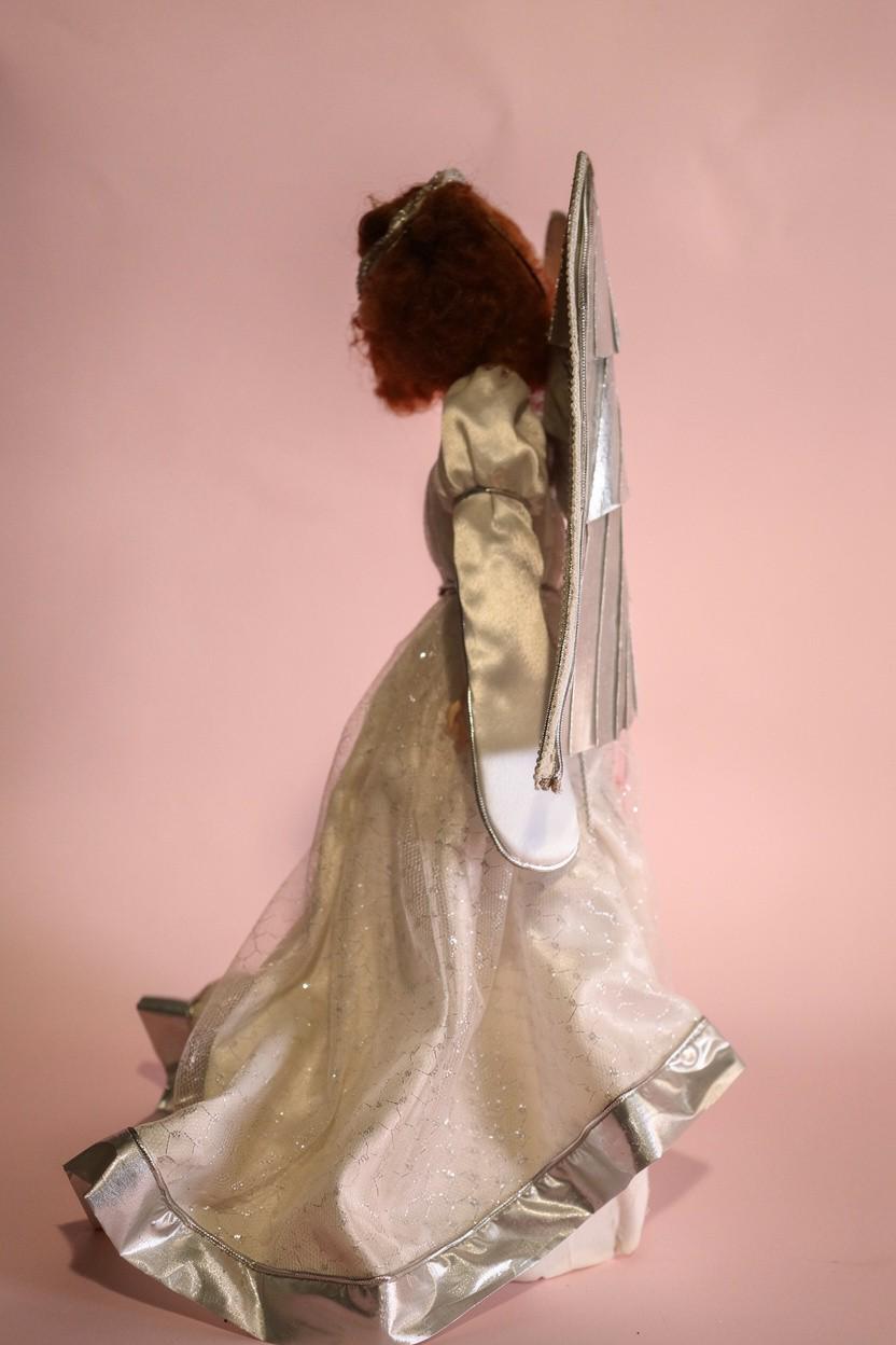 Heralding Angel Doll: 1988 Franklin Mint Porcelain & Fabric