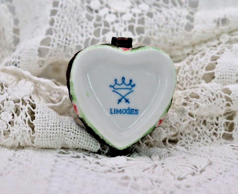 Vintage Porcelain Terrier Dog Trinket Box | Hand Painted Romantic Puppy Keepsake Box | Dog Lover Gift Collectible