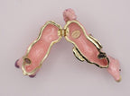 Keren Kopal Pink Horse Trinket Box | Jeweled Enamel Pony Keepsake Box | Swarovski Crystal Collectible