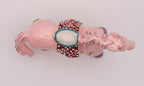 Keren Kopal Pink Horse Trinket Box | Jeweled Enamel Pony Keepsake Box | Swarovski Crystal Collectible