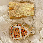 Jeweled Indonesian Elephant Trinket Box Enamel Crystal Keepsake Box (magnetic closure)