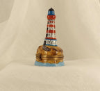 Limoges France Nautical Trinket Box | Lighthouse Seaside Keepsake
